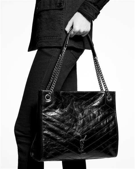 saint laurent niki shopping bag